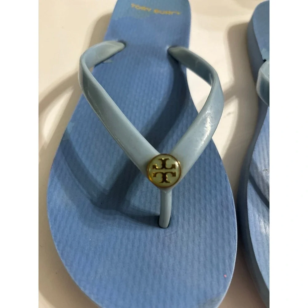 Tory Burch Blue Flip (AS IS) medium/large